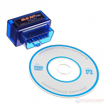 Диагностический автосканер ELM327 (OBD II, V1.5) C-30