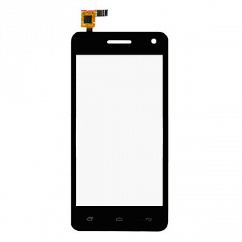 Сенсорный экран Fly IQ4512 (Quad Evo Chic 4) Черный